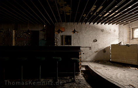 Mini-Visualisierung der Inszenierung/Compositing zum Bild Bar im Kristallpalast Magdeburg