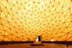 Innenansicht Radarkuppel (radome), NSA Field Station Teufelsberg, Berlin.  © 2003 ThomasKemnitz.de